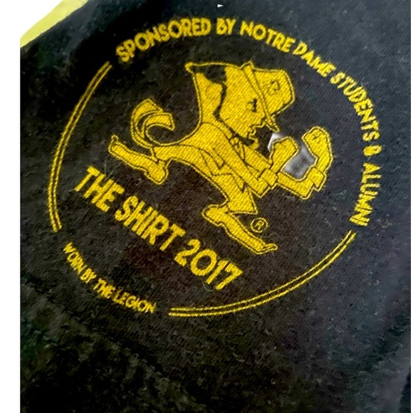 Youth Medium Notre Dame Special Edition Shirt - Picture 3 of 4